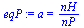 a = `/`(`*`(nH), `*`(nP))