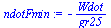 `+`(`-`(`/`(`*`(Wdot), `*`(gr25))))