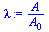 `/`(`*`(A), `*`(A[0]))