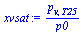 `/`(`*`(p[v, T25]), `*`(p0))