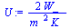 `+`(`/`(`*`(2, `*`(W_)), `*`(`^`(m_, 2), `*`(K_))))