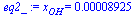 x[OH] = 0.8925e-4