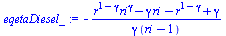 `+`(`-`(`/`(`*`(`+`(`*`(`^`(r, `+`(1, `-`(gamma))), `*`(`^`(ri, gamma))), `-`(`*`(gamma, `*`(ri))), `-`(`^`(r, `+`(1, `-`(gamma)))), gamma)), `*`(gamma, `*`(`+`(ri, `-`(1)))))))