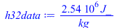 Typesetting:-mprintslash([h32data := `+`(`/`(`*`(0.25414e7, `*`(J_)), `*`(kg_)))], [`+`(`/`(`*`(0.25414e7, `*`(J_)), `*`(kg_)))])