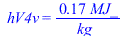 hV4v = `+`(`/`(`*`(.17, `*`(MJ_)), `*`(kg_)))