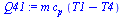 `:=`(Q41, `*`(m, `*`(c[p], `*`(`+`(T1, `-`(T4))))))