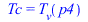 Tc = T[v](p4)