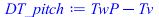 `+`(TwP, `-`(Tv))
