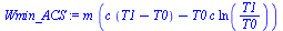 `*`(m, `*`(`+`(`*`(c, `*`(`+`(T1, `-`(T0)))), `-`(`*`(T0, `*`(c, `*`(ln(`/`(`*`(T1), `*`(T0))))))))))