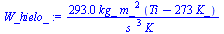 `+`(`/`(`*`(293.0, `*`(kg_, `*`(`^`(m_, 2), `*`(`+`(Ti, `-`(`*`(273, `*`(K_)))))))), `*`(`^`(s_, 3), `*`(K_))))