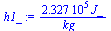 `+`(`/`(`*`(0.2327e6, `*`(J_)), `*`(kg_)))