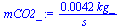 `+`(`/`(`*`(0.42303510768358666086e-2, `*`(kg_)), `*`(s_)))