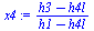 `/`(`*`(`+`(h3, `-`(h4l))), `*`(`+`(h1, `-`(h4l))))