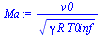 `/`(`*`(v0), `*`(`^`(`*`(gamma, `*`(R, `*`(T0inf))), `/`(1, 2))))
