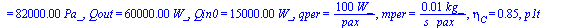[per = `+`(`*`(200, `*`(pax_))), v0 = `+`(`/`(`*`(250, `*`(m_)), `*`(s_))), T0inf = `+`(`*`(218.15, `*`(K_))), p0inf = `+`(`*`(0.22e5, `*`(Pa_))), Tcab = `+`(`*`(295.15, `*`(K_))), pcab = `+`(`*`(0.82...