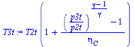 `*`(T2t, `*`(`+`(1, `/`(`*`(`+`(`^`(`/`(`*`(p3t), `*`(p2t)), `/`(`*`(`+`(gamma, `-`(1))), `*`(gamma))), `-`(1))), `*`(eta[C])))))