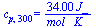 c[p, 300] = `+`(`/`(`*`(34., `*`(J_)), `*`(mol_, `*`(K_))))