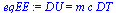 DU = `*`(m, `*`(c, `*`(DT)))
