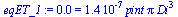 `:=`(eqET_1, 0.1771337336e-3 = `+`(`*`(0.1392118604e-6, `*`(pint, `*`(Pi, `*`(`^`(Di, 3)))))))
