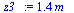 `:=`(z3_, `+`(`*`(1.430066871, `*`(m_))))