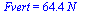 Fvert = `+`(`*`(64.4, `*`(N_)))