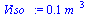 `:=`(Viso_, `+`(`*`(0.80e-1, `*`(`^`(m_, 3)))))