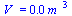 V_ = `+`(`*`(0.75e-4, `*`(`^`(m_, 3))))