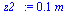 `:=`(z2_, `+`(`*`(0.7373277682e-1, `*`(m_))))