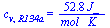 c[v, R134a] = `+`(`/`(`*`(52.8, `*`(J_)), `*`(mol_, `*`(K_))))