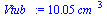 `+`(`*`(10.05, `*`(`^`(cm_, 3))))