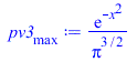 `/`(`*`(exp(`+`(`-`(`*`(`^`(x, 2)))))), `*`(`^`(Pi, `/`(3, 2))))