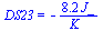 DS23 = `+`(`-`(`/`(`*`(8.232608087, `*`(J_)), `*`(K_))))