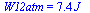 W12atm = `+`(`*`(7.4, `*`(J_)))