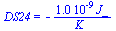 DS24 = `+`(`-`(`/`(`*`(0.10e-8, `*`(J_)), `*`(K_))))