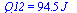 Q12 = `+`(`*`(94.54500000, `*`(J_)))