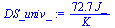 `+`(`/`(`*`(72.7260411, `*`(J_)), `*`(K_)))