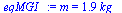 m = `+`(`*`(1.894394996, `*`(kg_)))