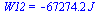 W12 = `+`(`-`(`*`(67274.15108, `*`(J_))))