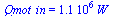 Qmot_in = `+`(`*`(1086956.522, `*`(W_)))