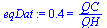 `:=`(eqDat, .4 = `/`(`*`(QC), `*`(QH)))
