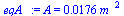 A = `+`(`*`(0.176e-1, `*`(`^`(m_, 2))))