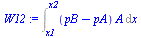 Int(`*`(`+`(pB, `-`(pA)), `*`(A)), x = x1 .. x2)