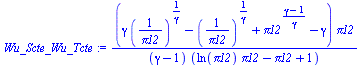 `/`(`*`(`+`(`*`(gamma, `*`(`^`(`/`(1, `*`(pi12)), `/`(1, `*`(gamma))))), `-`(`^`(`/`(1, `*`(pi12)), `/`(1, `*`(gamma)))), `^`(pi12, `/`(`*`(`+`(gamma, `-`(1))), `*`(gamma))), `-`(gamma)), `*`(pi12)), ...