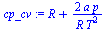 `:=`(cp_cv, `+`(R, `/`(`*`(2, `*`(a, `*`(p))), `*`(R, `*`(`^`(T, 2))))))