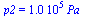 p2 = `+`(`*`(0.1019e6, `*`(Pa_)))