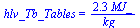 hlv_Tb_Tables = `+`(`/`(`*`(2.257, `*`(MJ_)), `*`(kg_)))