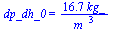 dp_dh_0 = `+`(`/`(`*`(16.7, `*`(kg_)), `*`(`^`(m_, 3))))