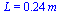 L = `+`(`*`(.24, `*`(m_)))