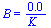 B = `+`(`/`(`*`(0.28e-1), `*`(K_)))