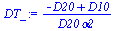 `/`(`*`(`+`(`-`(D20), D10)), `*`(D20, `*`(alpha2)))